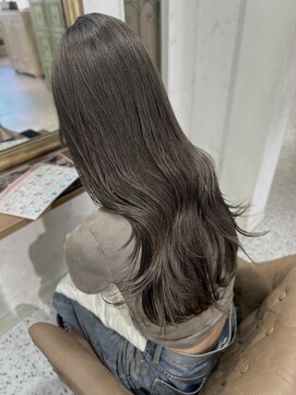 サンバイセライロ 千葉(SAN. by celilo) オリーブグレージュ/ロングレイヤー【momoka】