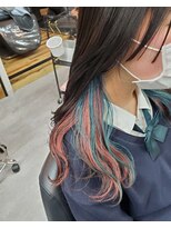 マハロ 千葉(mahalo)&nbsp;前髪/アンブレラカラー/こなれミディ/イメチェン[千葉駅]