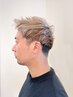 【新規】メンズカット＋ブリーチ＋カラー￥12080　【150分】
