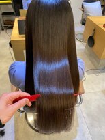 ジーナ 船橋(Zina)&nbsp;髪質改善＊ロングレイヤーグレーベージュ＊美髪【Zina船橋】