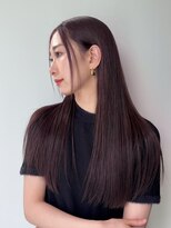 ラボヌールヘアーリアン 川越店(La Bonheur hair Lien)&nbsp;ワインレッド×プレミアムリケラトリートメント