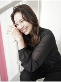 30代40代50代大人ふんわりミディアム髪質改善白髪染め根元パーマ