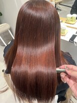 ファムバイアヴァンス(Femme by AVANCE.)&nbsp;髪質改善カラー×レッドブラウン