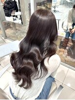 黒髪ボブルフネビージュ小顔ワンレン[原宿/表参道/学割U24]