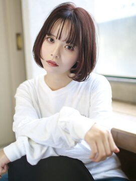 バース(BIRTH) 天神【BIRTH】メルティカラーワンカールボブ髪質改善 4