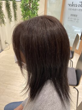 ビーズカラー イオンタウン米沢駅前店 明るめ♪つや色カラー☆ナチュラルブラウン8トーン/1