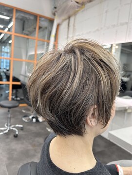 エイト 立川店(EIGHT) ☆マッシュショート×ハイライトベージュ☆