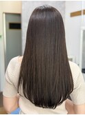 赤味消し/カーキベージュ/縮毛矯正履歴有り