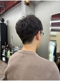 ショート×ナチュラルパーマ
