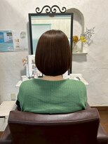 コルテ 倉敷西坂店(CoRte.) 愛されショートボブ/すっきりショート/小顔カット/上品春カラー