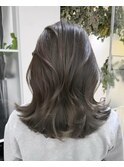 暗めカラー/グランマッシュ[レイヤーカット/髪質改善/銀座]