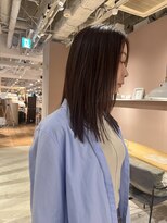 ヘアーエスクールシーユー 枚方T-SITE店(hair S.COEUR×Cu)&nbsp;ミディアムレイヤー/大阪枚方美容室
