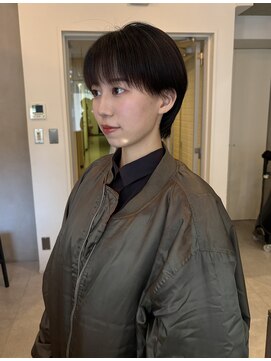 アンフェインド02(UNFEIGNED 02) マッシュショート/ショートヘア/似合わせカット/名古屋伏見