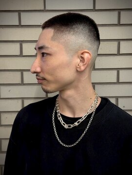 ヒロギンザ 仙台本店(HIRO GINZA) 【HIRO GINZA仙台本店-/ボウズフェード】