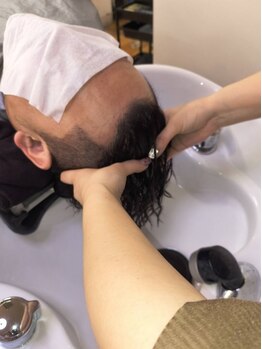 有限会社 ラテン美容室 本店の写真/【花巻】”リラックス&疲労改善”心身を解きほぐす本格ヘッドスパで極上のひととき＊メンズにもオススメ◎