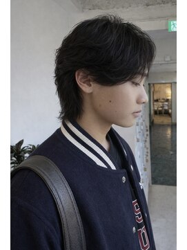 エフコード 難波(F-CODE) 毛流れニュアンスパーマ