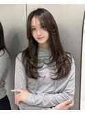 結べるロングのレイヤー