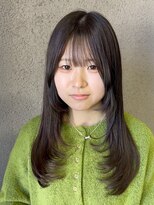 サラジュ 仁川店(SARAJU) 【Wカラー特化】今田担当 ブリーチなし×オリーブグレージュ