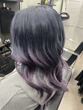 ヘアーサロン リーベ 東久留米店(Hair Salon Liebe) ブリーチハイライト髪質改善ダブルカラーレイヤーカット