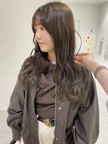ケンジ 横浜(KENJE)&nbsp;ブリーチなしダブルカラー/オリーブベージュ/横浜美容室