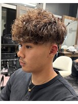 ベガス 大宮(Vegas)&nbsp;スペインカール×ブラウンカラー