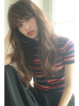 ミンクス 青山店(MINX) 【MINX松下】おしゃれ女子に☆大人モードな厚めバングラフロング