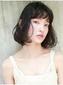 [Ravo]＊束感無造作ボブ＊コスメパーマ