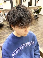 メンズ レオ 天六店(men's LEO)&nbsp;【スパイラル】マッシュ×ツイストスパイラルパーマ