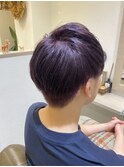 パープルカラー/ダークバイオレット「lamp 横浜反町」