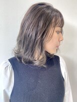 フォーク FOLK&nbsp;【FOLK】暗くても透ける透明感カラー♪インナーカラーベージュ☆