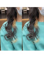 ヘアーサロン リバース(Hair Salon Rebirth)&nbsp;【防府/Rebirth】ボーダー　ブロンド