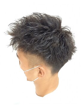 ヘアポジション 泉店(HAIR Position) 波巻き　メンズパーマスタイル