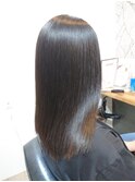 ロングストレートさらさらツヤツヤセミロング