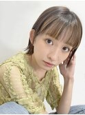 インナーカラー☆艶髪ショートボブ