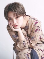 ルクスドレ 新宿(Luxe doree')&nbsp;外ハネボブ/グラデーションカラー/ペールベージュ[新宿]