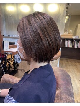 ヘアサロン アティリー(Hair Salon Attirer) グラデーションショート　　【Attirer   飯田裕之】