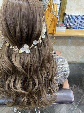 ヘアセットアンドエクステンションショールーム(SHOW ROOM) 結婚式お呼ばれ巻きおろし