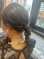 リュック(RYUCK)&nbsp;ボブの編みおろし風アレンジ♪