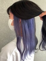 ロンドヴァリー 渋谷店(Lond vallee)&nbsp;韓国風インナーカラーパープル！