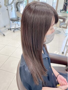 アッシュ 高円寺店(Ash) ナチュラルグレージュのさらさらストレート★★