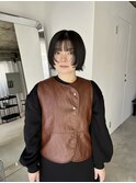 顔まわりCUTBOB