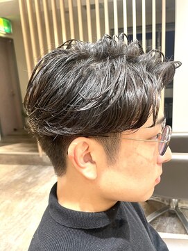 ハレ ヘアサロン(Hale hair salon) 【Hale】カルマパーマ/アッシュブラックNo63（ニュアンスパーマ