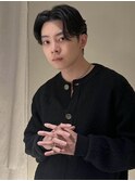 ニュアンスパーマ波巻きパーマスパイラルパーマダウンパーマ黒髪