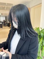 ガリカ 大名(Gallica)&nbsp;【森千晶】ブルージュ/暗髪ダークカラー/顔周りレイヤー