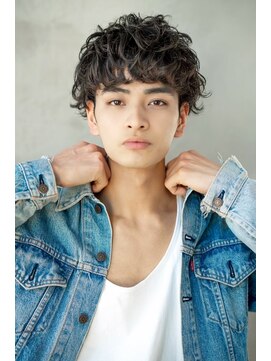 ケアリー 大日(Carelly) ビジネスツーブロックOK★無造作くせ毛風パーマ