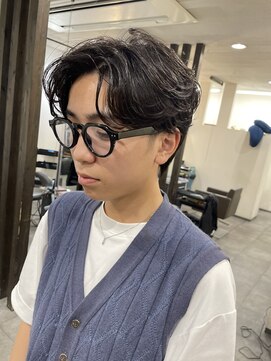 ヘアープロポーザー ラグ(hair proposer Leggu) カルマパーマセンターパート