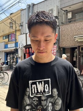 アース 高円寺店(HAIR & MAKE EARTH) 刈り上げスパイキーショート！{@02st96｝