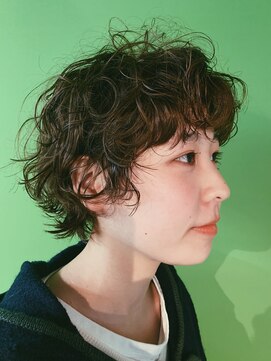 キーチェ 梅田中崎町(keych) ショートパーマ/ニュアンスパーマ/波打ちパーマ