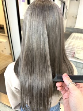 ゲーム 原宿店(GAME) 艶髪ハイトーン/グレージュ