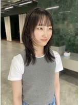 ソピ バイ インビテーション(sopi by invitation)&nbsp;フェイスレイヤー　レイヤーカット　ラベンダーブラウン☆